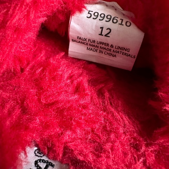 NWOT Minnetonka Kids' girls boys christmas holiday Reindeer Lizzie Slipper shoes - Picture 5 of 6